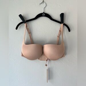 SKIMS ULTIMATE PUSH UP BALCONETTE BRA CLAY 36D